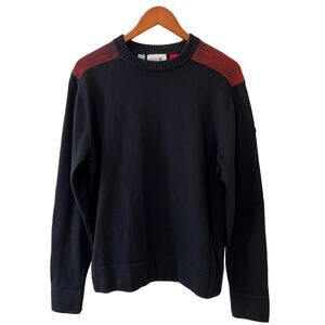 Spyder retro 70s look ski sweater Black M